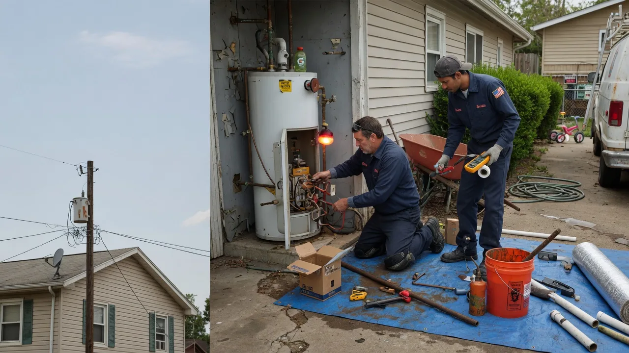 Leak Detection in Fall Creek, WI near me